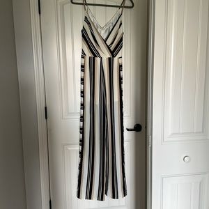 Striped jumpsuit